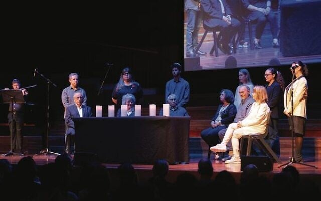 JCCV Yom Hashoah. Photo: Noam Cohney/Wafflecone Productions JCCV Yom Hashoah. Photo: Noam Cohney/Wafflecone Productions