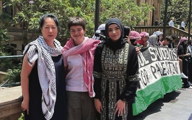 The Greens' Jenny Leong (left). Photo: Facebook The Greens' Jenny Leong (left). Photo: Facebook