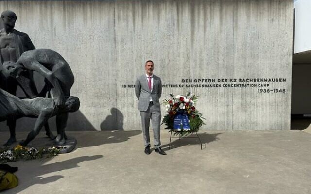 ECAJ co-CEO Alex Ryvchin in Berlin. ECAJ co-CEO Alex Ryvchin in Berlin.