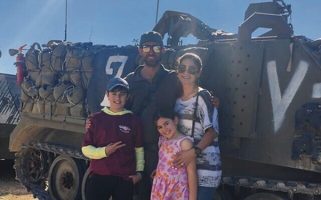Rachel with her family in Israel. Rachel with her family in Israel.