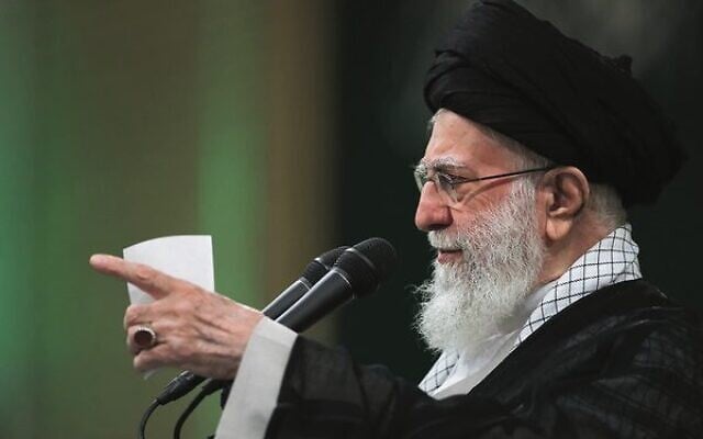 Iranian supreme leader Ayatollah Ali Khamenei.
Photo: Office of the Iranian Supreme Leader via AP Iranian supreme leader Ayatollah Ali Khamenei.
Photo: Office of the Iranian Supreme Leader via AP