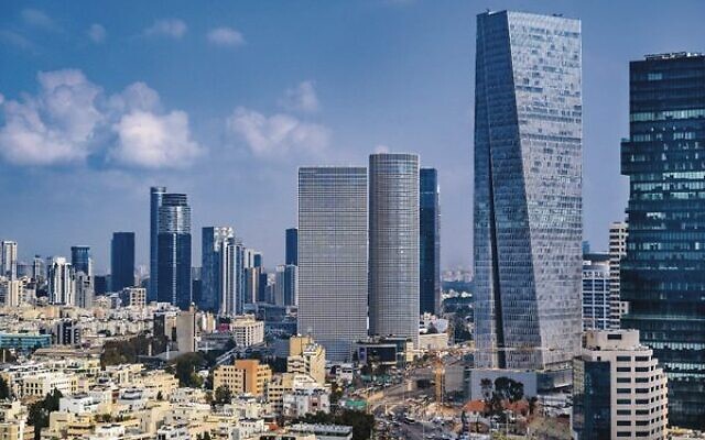 The Tel Aviv skyline.
Photo: Boris Belenky The Tel Aviv skyline.
Photo: Boris Belenky