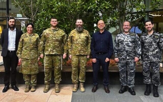 The ADF's Jewish chaplains at their retreat in Melbourne this week. The ADF's Jewish chaplains at their retreat in Melbourne this week.