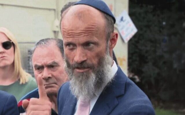 Menachem Vorchheimer. Photo: X. Menachem Vorchheimer. Photo: X.