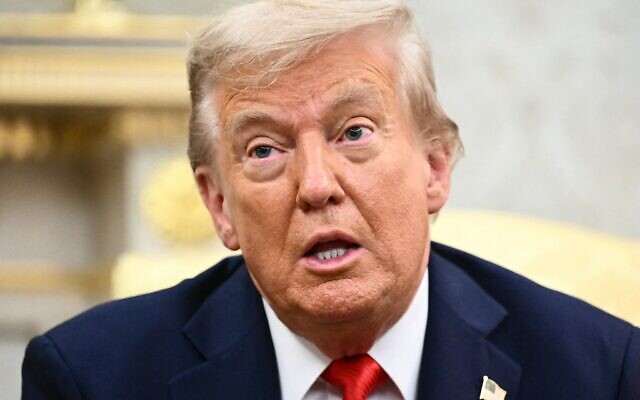 US President Donald Trump speaks during a bilateral meeting with South Korean President Lee Jae Myung in the Oval Office of the White House in Washington, DC, on August 25, 2025. (Mandel NGAN / AFP) US President Donald Trump speaks during a bilateral meeting with South Korean President Lee Jae Myung in the Oval Office of the White House in Washington, DC, on August 25, 2025. (Mandel NGAN / AFP)