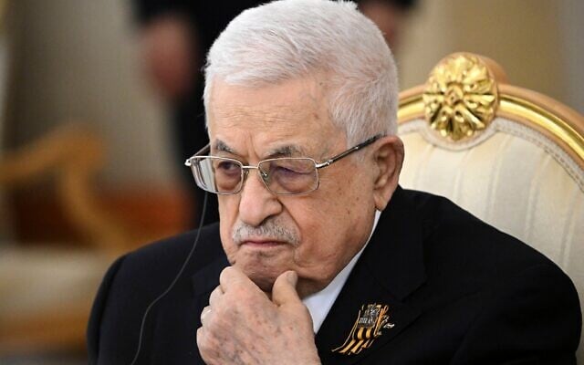 Palestinian Authority President Mahmoud Abbas. Photo: Sergei Bobylev/Photo host agency RIA Novosti via AP Palestinian Authority President Mahmoud Abbas. Photo: Sergei Bobylev/Photo host agency RIA Novosti via AP