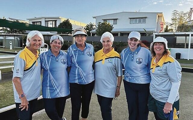 Australian and Israeli women's players at the 2025 Maccabi bowls carnival at Mermaid Beach Bowling Club. Australian and Israeli women's players at the 2025 Maccabi bowls carnival at Mermaid Beach Bowling Club.