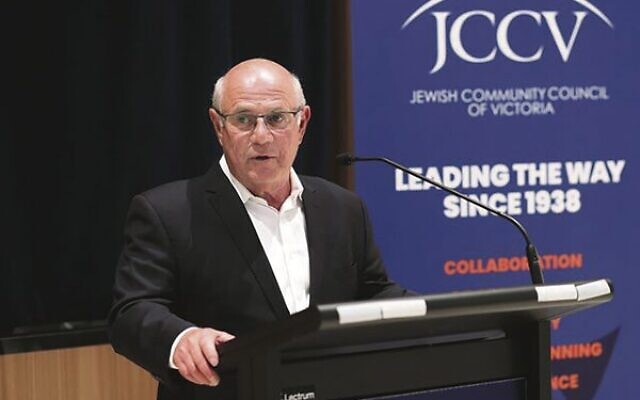 JCCV president Philip Zajac. Photo: Peter Haskin. JCCV president Philip Zajac. Photo: Peter Haskin.