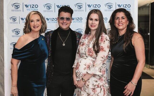 From left: Penny Goodman, Zach Sage Fox, Kylie Moore-Gilbert,
Hani Hanam-Papalia. Photo: Jarrod Freedman. From left: Penny Goodman, Zach Sage Fox, Kylie Moore-Gilbert,
Hani Hanam-Papalia. Photo: Jarrod Freedman.