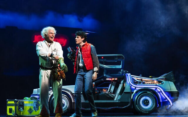 Back to the Future on Broadway. Photo: Matthew Murphy/Evan Zimmerman Back to the Future on Broadway. Photo: Matthew Murphy/Evan Zimmerman