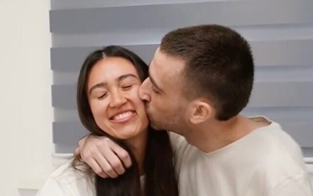 Noa Argamani is reunited with her partner Avinatan Or. Photo: Facebook Noa Argamani is reunited with her partner Avinatan Or. Photo: Facebook