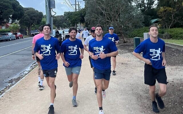 Some of the runners at the October 7 run and bike ride at Caulfield Park. Photo: Dean Alter. Some of the runners at the October 7 run and bike ride at Caulfield Park. Photo: Dean Alter.