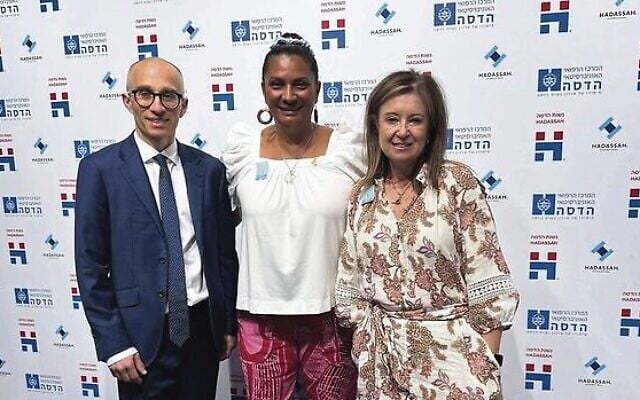 From left: Adam Ognall, Nova Peris, Nicole Brittain. Peris was a guest at the opening. From left: Adam Ognall, Nova Peris, Nicole Brittain. Peris was a guest at the opening.