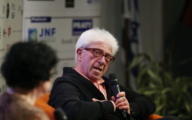 Former editor of The Age, Michael Gawenda, speaking at a Zionism Victoria event at Melbourne's Beth Weizmann on Thursday night. Photo: Peter Haskin Photography. Former editor of The Age, Michael Gawenda, speaking at a Zionism Victoria event at Melbourne's Beth Weizmann on Thursday night. Photo: Peter Haskin Photography.