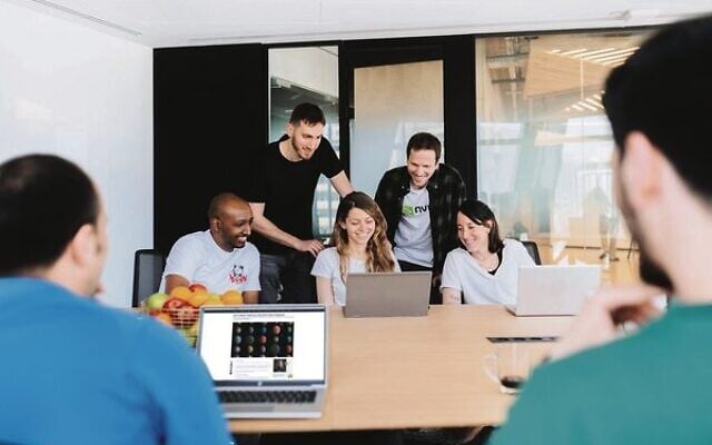 Employees at Nvidia Israel. Photo: Courtesy/Nvidia Employees at Nvidia Israel. Photo: Courtesy/Nvidia