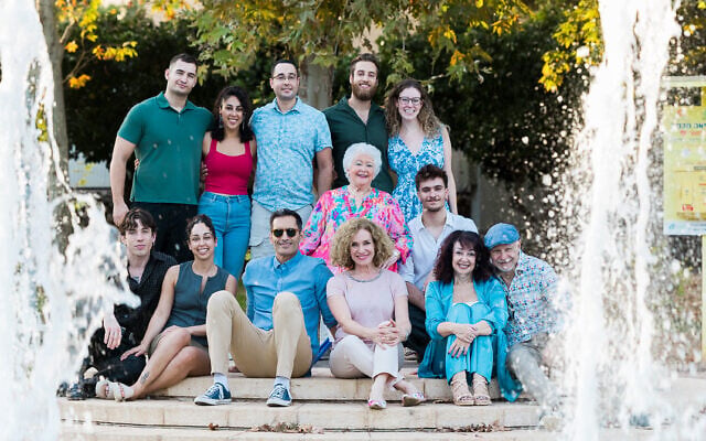 Lynda Ben-Menashe (bottom row, 2nd from right) with family in Israel. Lynda Ben-Menashe (bottom row, 2nd from right) with family in Israel.
