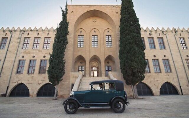 The old Technion building in Haifa. Photo: Screenshot, Technion 10². The old Technion building in Haifa. Photo: Screenshot, Technion 10².