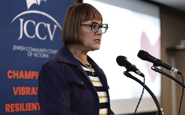 Yael Hersham, chair of Unchain My Heart, now part of the JCCV. Photo: Peter Haskin Yael Hersham, chair of Unchain My Heart, now part of the JCCV. Photo: Peter Haskin