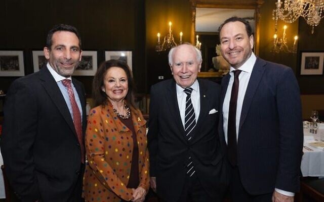From left: Michael Pollak, Eva Fischl, John Howard, Brett Kaye. From left: Michael Pollak, Eva Fischl, John Howard, Brett Kaye.