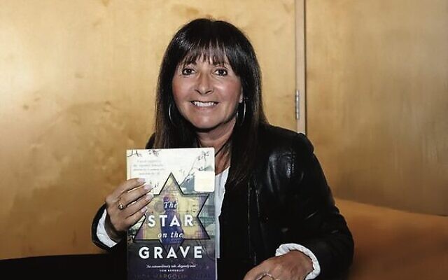 Linda Margolin Royal with her book. Linda Margolin Royal with her book.