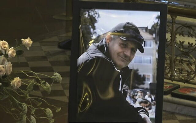 A framed photograph of Peter Meagher displayed at his funeral on January 7, 2025 at St Mary's Cathedral, Sydney. A framed photograph of Peter Meagher displayed at his funeral on January 7, 2025 at St Mary's Cathedral, Sydney.