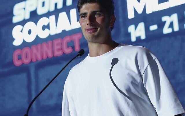 Harry Sheezel at the 2026 Carni opening ceremony. Harry Sheezel at the 2026 Carni opening ceremony.
