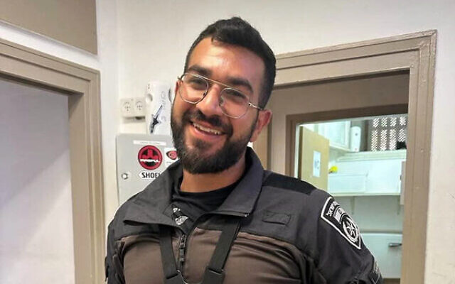 Police officer Master Sgt. Ran Gvili. Photo: Courtesy Police officer Master Sgt. Ran Gvili. Photo: Courtesy