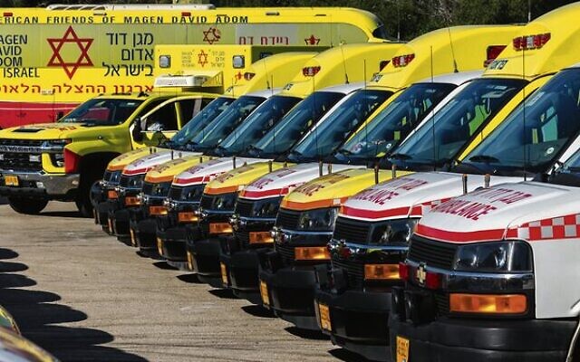 MDA ambulances in Israel. MDA ambulances in Israel.