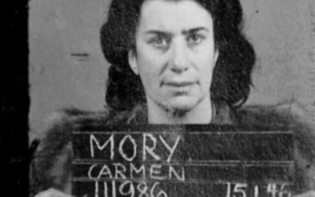 Nazi spy Caren Mory who killed herself at the end of the war but appears on the Jewish Council of Australia’s list of Australian Jews opposing President Herzog’s visit to Australia. Photo: Jewish News (UK). Nazi spy Caren Mory who killed herself at the end of the war but appears on the Jewish Council of Australia’s list of Australian Jews opposing President Herzog’s visit to Australia. Photo: Jewish News (UK).
