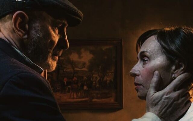 Naomi Lisner (right) in the short film Livyatan. Photo: Lee Cook. Naomi Lisner (right) in the short film Livyatan. Photo: Lee Cook.
