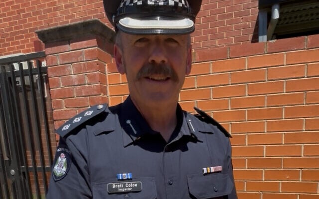 Local Area Commander for Port Phillip Inspector Brett Coloe. Local Area Commander for Port Phillip Inspector Brett Coloe.