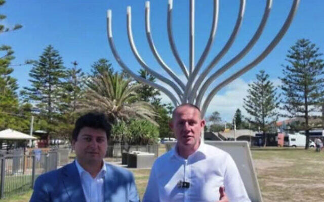 Will Nemesh (left) and Darcy Byrne at Bondi. Will Nemesh (left) and Darcy Byrne at Bondi.