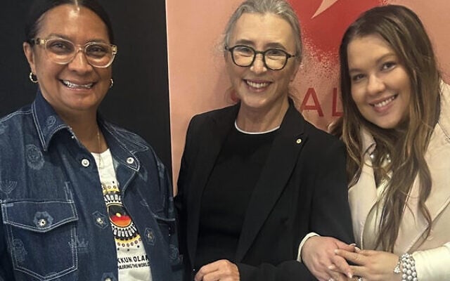 From left: Nova Peris, Lisa Jackson Pulver and Alexandra Senter. Photo: Supplied From left: Nova Peris, Lisa Jackson Pulver and Alexandra Senter. Photo: Supplied
