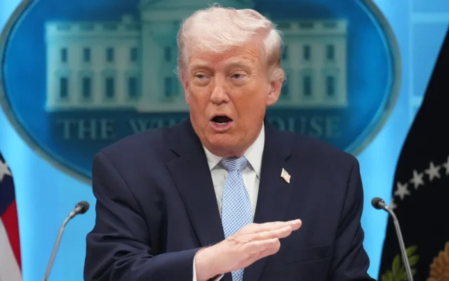 US President Donald Trump speaks with reporters in the James Brady Press Briefing Room at the White House, April 6, 2026, in Washington. (AP Photo/Mark Schiefelbein) US President Donald Trump speaks with reporters in the James Brady Press Briefing Room at the White House, April 6, 2026, in Washington. (AP Photo/Mark Schiefelbein)