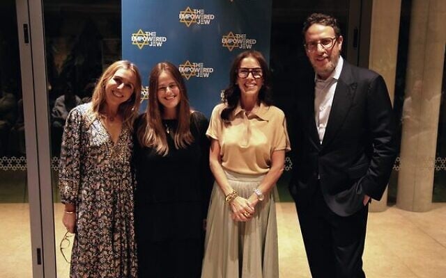 From left: Micaela Ezra, Chavi Block, Marnie Perlstein, Rabbi Levi Wolff. From left: Micaela Ezra, Chavi Block, Marnie Perlstein, Rabbi Levi Wolff.
