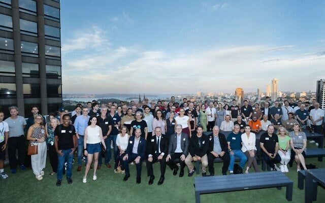 Israelis in Tech event with Yaakov Hagoel, Chairman of the World Zionist Organization. Photo: Supplied. Israelis in Tech event with Yaakov Hagoel, Chairman of the World Zionist Organization. Photo: Supplied.