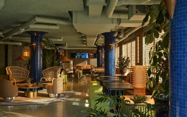 The terrace lounge at the new Hannah St Hotel. The terrace lounge at the new Hannah St Hotel.
