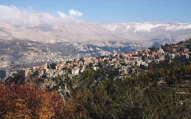 The Lebanese village of Hasroun seen here just below Qornet el-Sawda, at 3088m, the highest mountain peak in Lebanon. Photo: Ddkg/Dreamstime.com The Lebanese village of Hasroun seen here just below Qornet el-Sawda, at 3088m, the highest mountain peak in Lebanon. Photo: Ddkg/Dreamstime.com