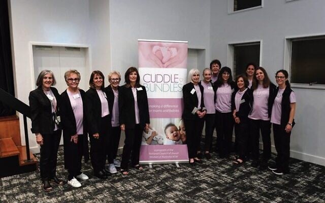 The Cuddle Bundles team. Photos: Loretta Godfrey The Cuddle Bundles team. Photos: Loretta Godfrey