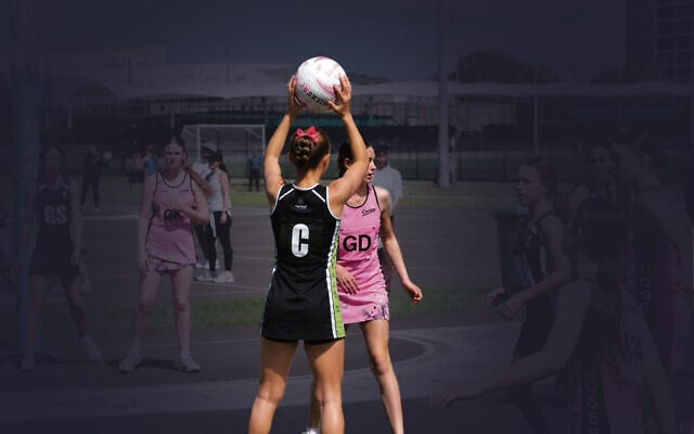 Illustrative: Maccabi playing netball (against a different team) in 2025. This image has been edited using AI. Illustrative: Maccabi playing netball (against a different team) in 2025. This image has been edited using AI.