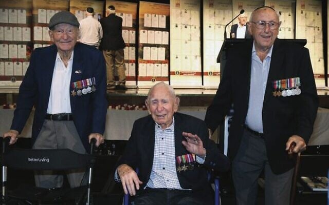 From left: Maurice Smith, Woolfe Lewis and Leon Bloom. From left: Maurice Smith, Woolfe Lewis and Leon Bloom.