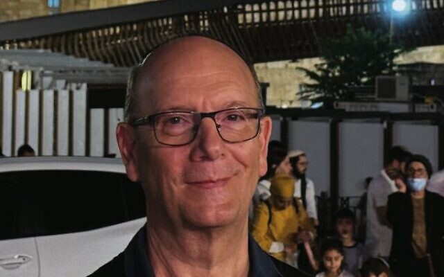 Professor Vernon van Heerden in Jerusalem. Photo: Supplied. Professor Vernon van Heerden in Jerusalem. Photo: Supplied.