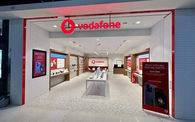 A Vodaphone store. Photo: LinkedIn. A Vodaphone store. Photo: LinkedIn.