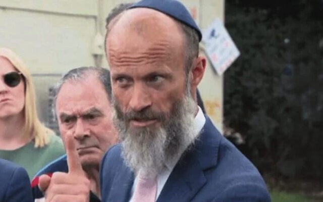 Menachem Vorchheimer. Photo: X Menachem Vorchheimer. Photo: X