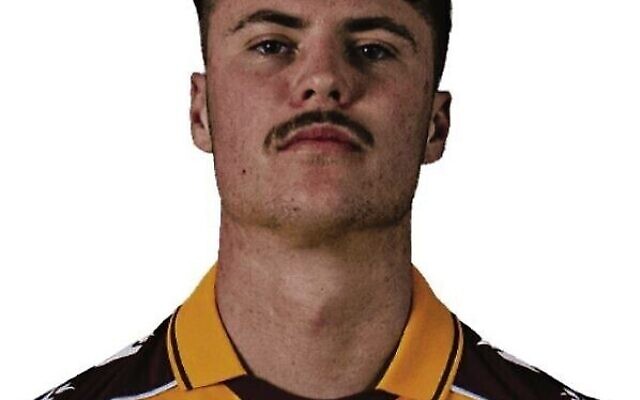 Jake Girdwood-Reich in Motherwell colours. Jake Girdwood-Reich in Motherwell colours.