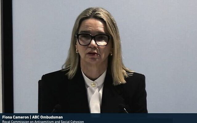 ABC Ombudsman Fiona Cameron. Photo: Screenshot ABC Ombudsman Fiona Cameron. Photo: Screenshot