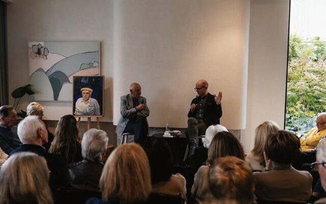 Joe Reich (left) in conversation with Dr Daniel Haumschild. Photo: Captured By Benji Joe Reich (left) in conversation with Dr Daniel Haumschild. Photo: Captured By Benji