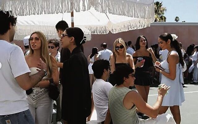 A Serve & Schmooze event run by SHMZ in June in LA. Photo: Instagram A Serve & Schmooze event run by SHMZ in June in LA. Photo: Instagram