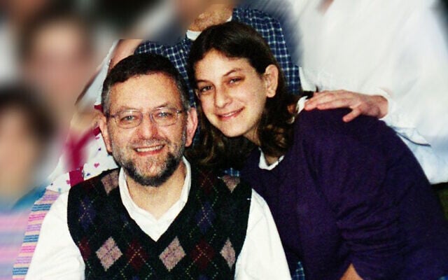 Arnold Roth with his daughter Malki, who was killed in the 2001 Sbarro Pizzeria bombing in Jerusalem. Photo: Supplied Arnold Roth with his daughter Malki, who was killed in the 2001 Sbarro Pizzeria bombing in Jerusalem. Photo: Supplied
