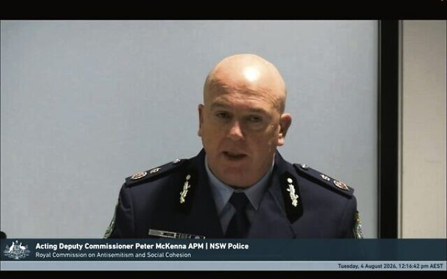 NSW Police Acting Deputy Commissioner Peter McKenna. NSW Police Acting Deputy Commissioner Peter McKenna.